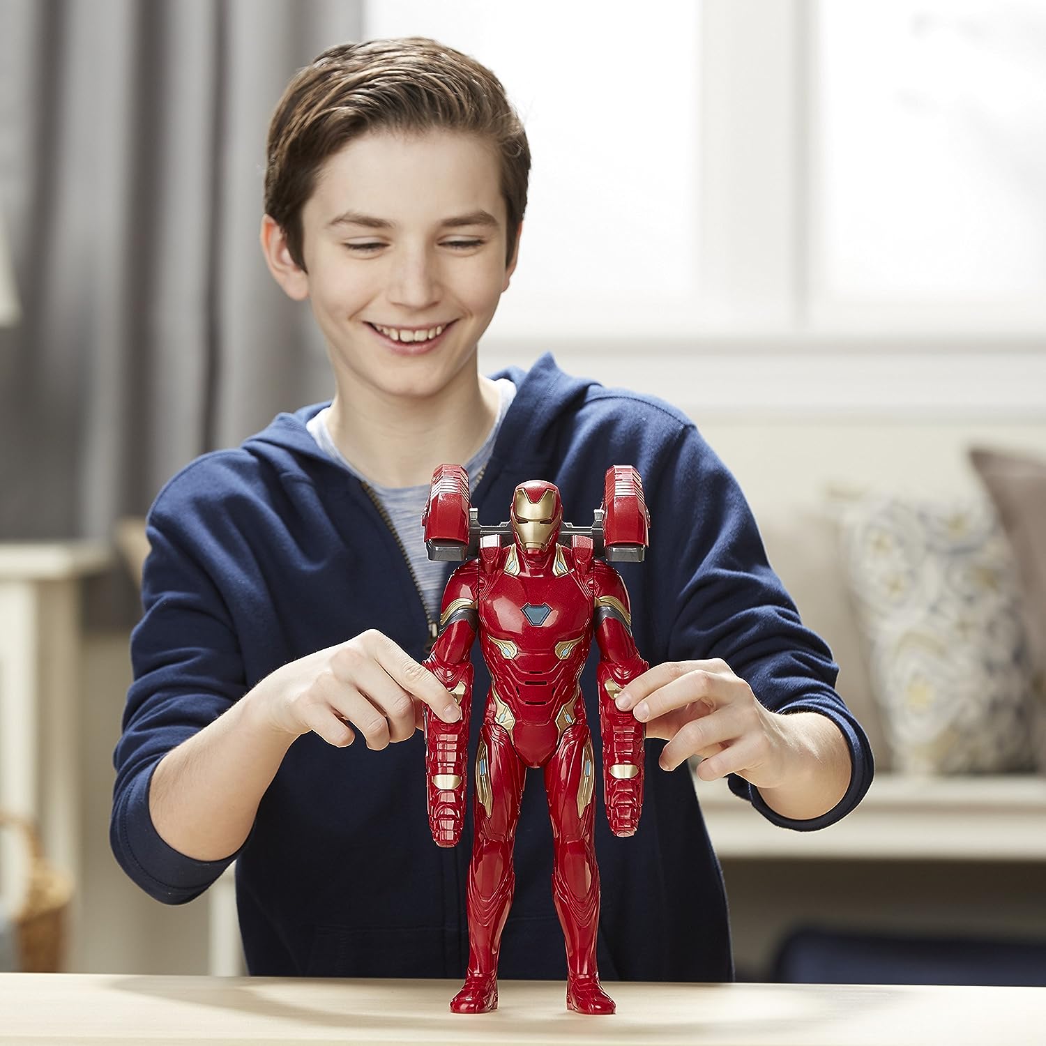 Avengers Marvel Infinity War Mission Tech Iron Man Figure