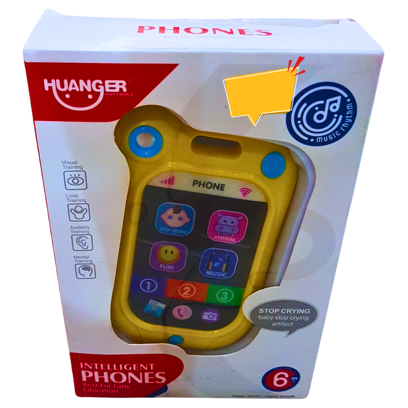 Interactive Baby Toy Phone - Educational Music & Light-Up Fun for Babies (6+ Months) Main image