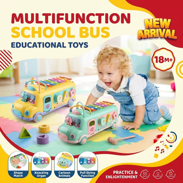 Multifunction school bus product banner