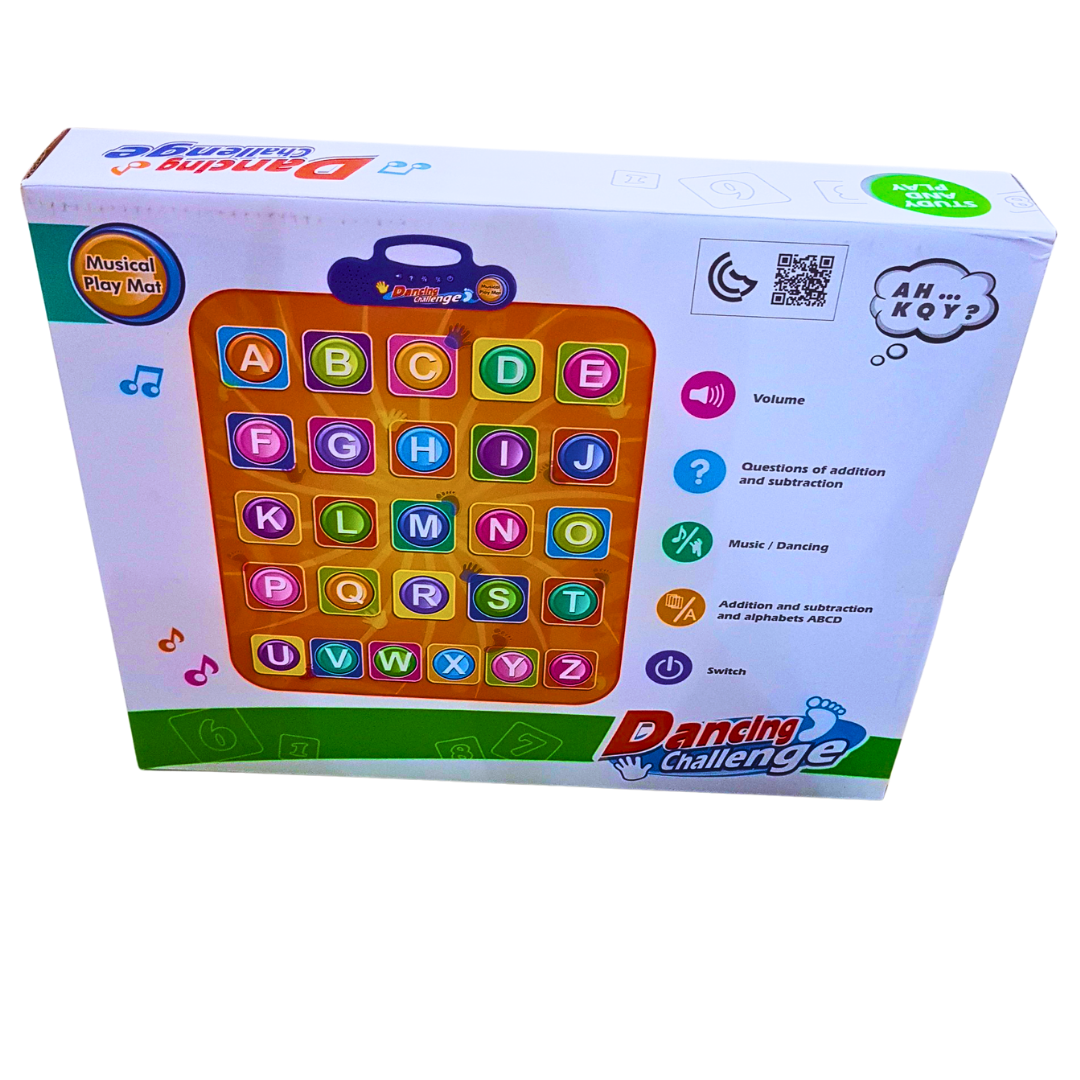 Dancing Challenge Musical Alphabet Mat – Interactive Learning & Play Mat for Kids | ABC, Numbers & Movement Game | Age 3+ Secondary image