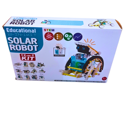 12-in-1 Solar Robot Kit for Kids – STEM Educational DIY Science Toy for Ages 8+