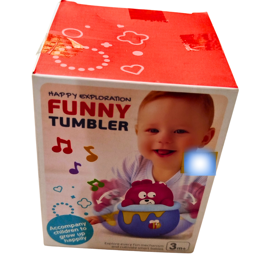 Funny Tumbler Toy for Babies – Musical Roly Poly Toy with Sound & Movement (3+ Months) | Early Learning Toy for Infants Main image