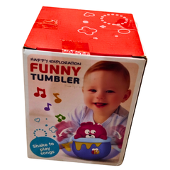 Funny Tumbler Toy for Babies – Musical Roly Poly Toy with Sound & Movement (3+ Months) | Early Learning Toy for Infants