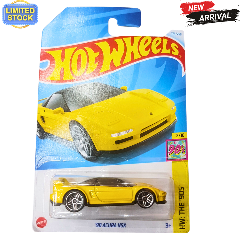 Hot Wheels 'HW: The 90s' 1990 Acura NSX - Limited Edition 2/10 (Number 175/250) Main image
