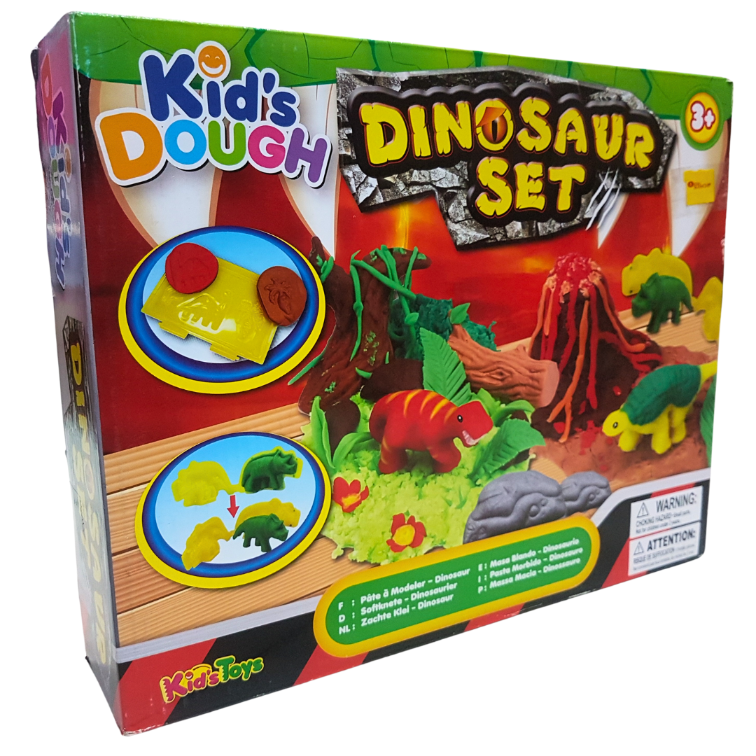 Kid's Dough Dinosaur Set - Prehistoric Playtime Adventure for Aspiring Paleontologists Secondary image