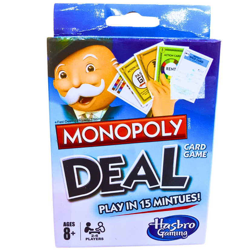 Monopoly Deal Card Game – Fast-Paced Fun in 15 Minutes, Family Game for Ages 8+, 2-6 Players Main image