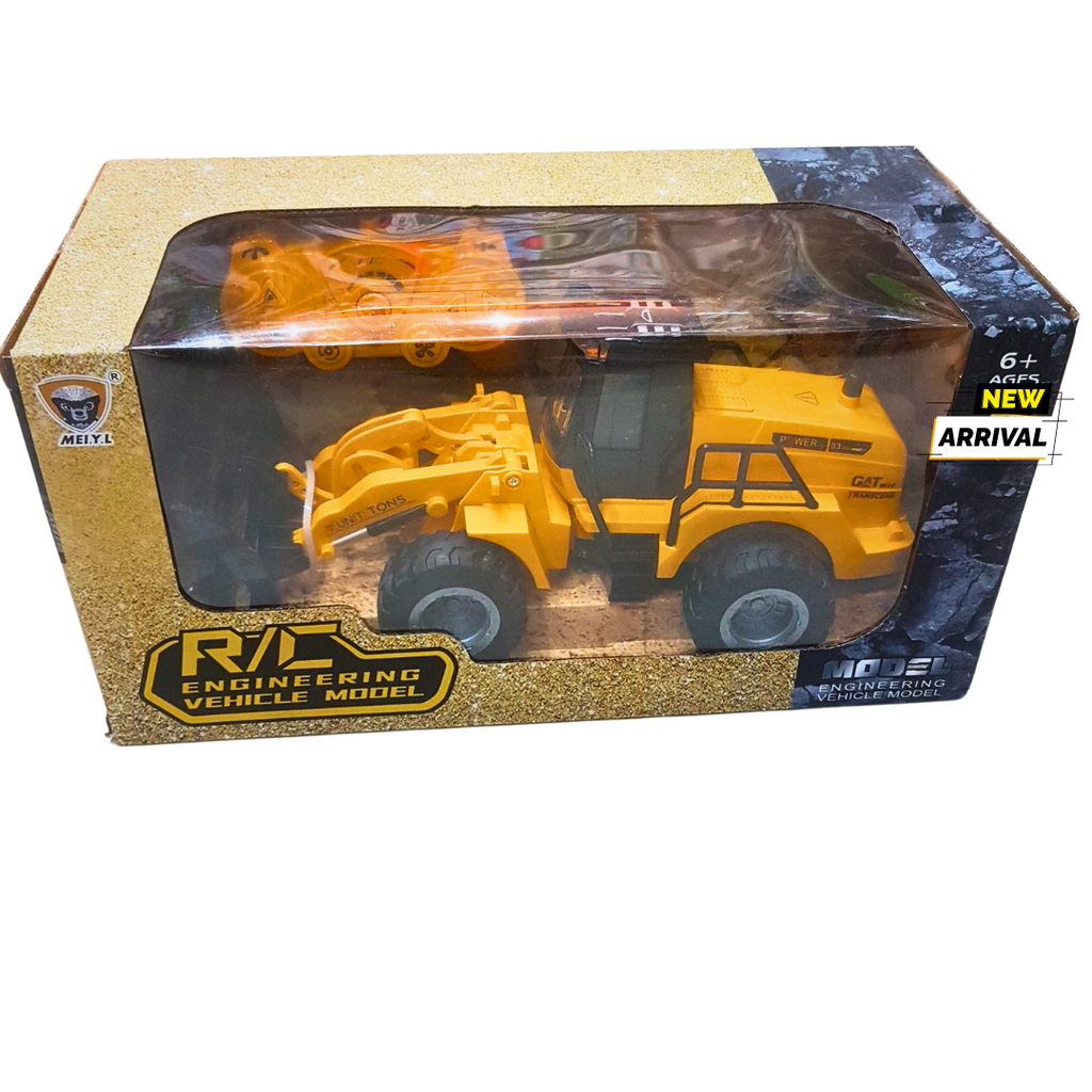 🚜 R/C Remote Control Engineering Vehicle – Construction Loader Truck Toy for Kids – Heavy Duty Design – Ages 6+