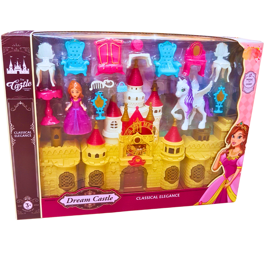 Dream Castle Playset - Classical Elegance with Princess & Unicorn, Light & Music, Ages 3+ Secondary image