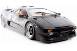 Brand new 1/18 scale diecast car model of Lamborghini Diablo SV Black die cast model car by Maisto.