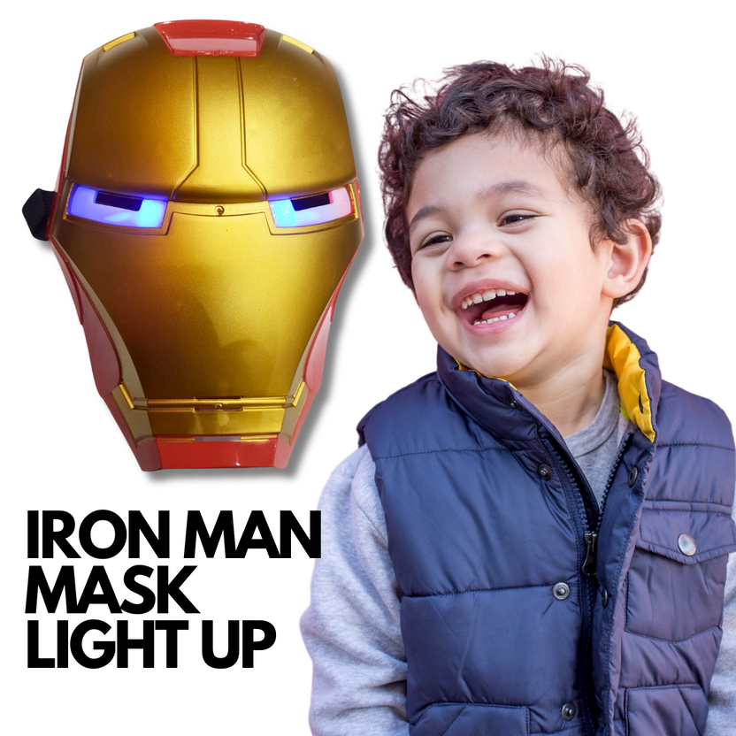 Iron Man LED Lights Mask for Kids for age 3 and Up Main image