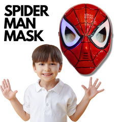Spiderman mask LED light up  for 3 years and up Best gift for  Boy