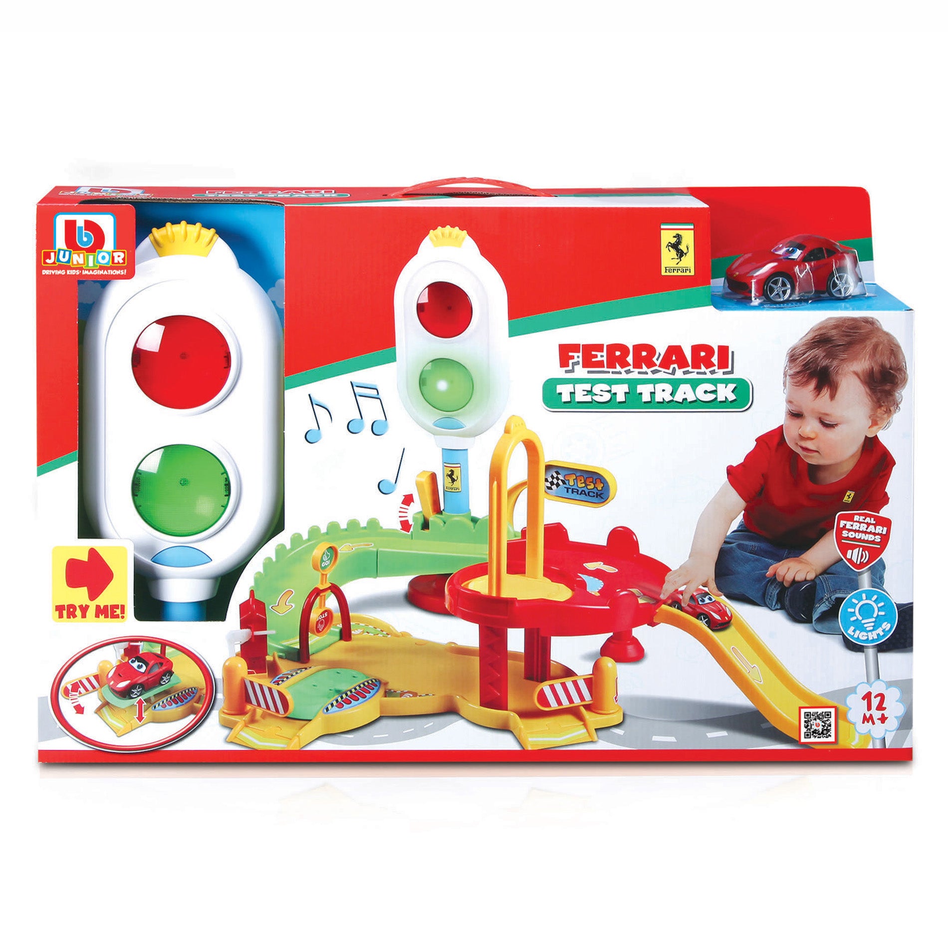 BB Junior Play & Go Ferrari Test Track