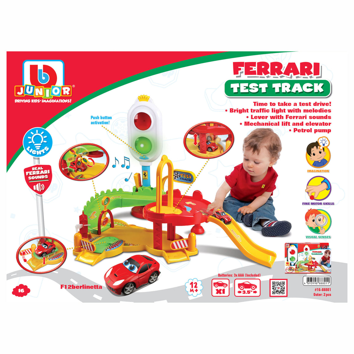 BB Junior Play & Go Ferrari Test Track