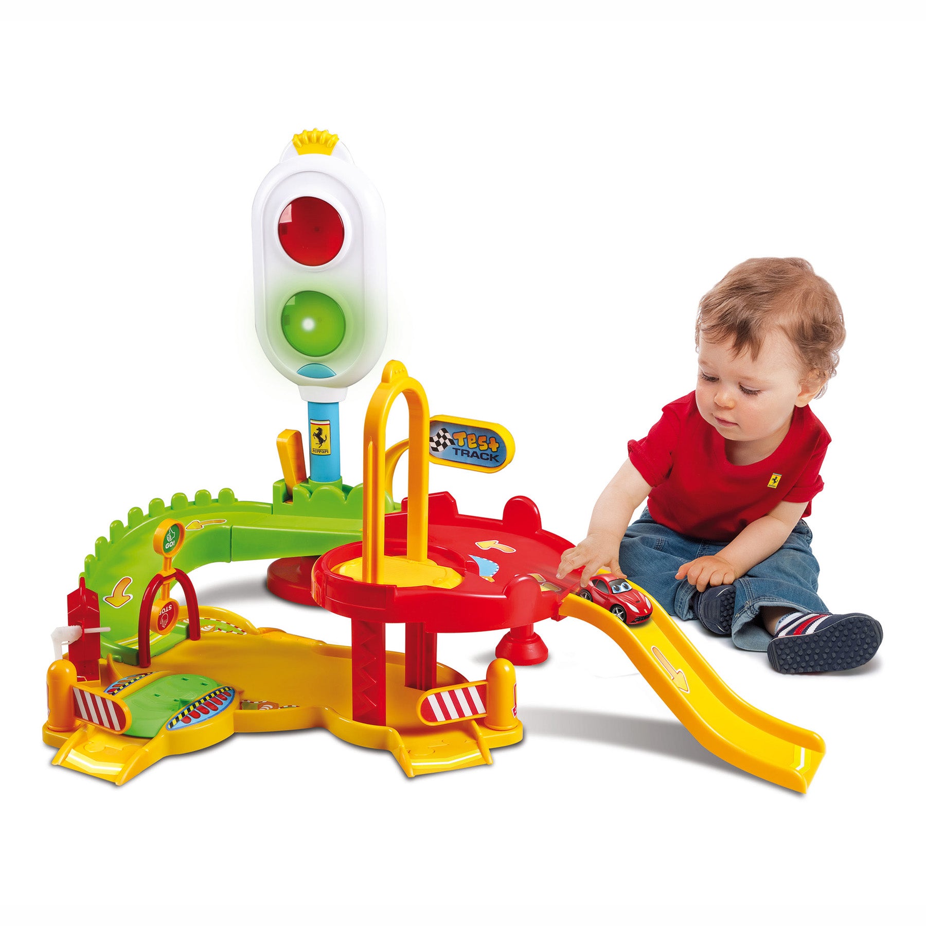 BB Junior Play & Go Ferrari Test Track Secondary image