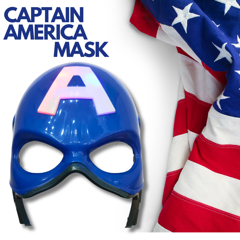 Captain America Mask best Gift for 3 years and Up Main image