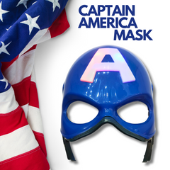 Captain America Mask best Gift for 3 years and Up