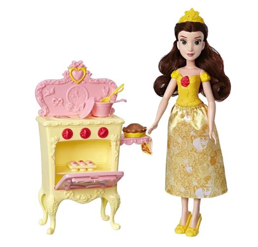 DISNEY PRINCESS BELLE IN THE ROYAL KITCHEN DOLL - HASBRO E2912
