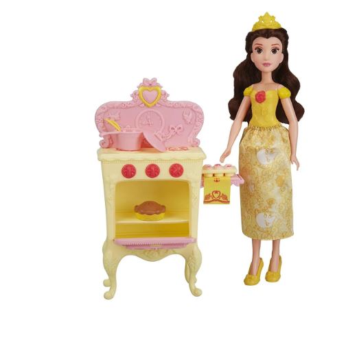DISNEY PRINCESS BELLE IN THE ROYAL KITCHEN DOLL - HASBRO E2912