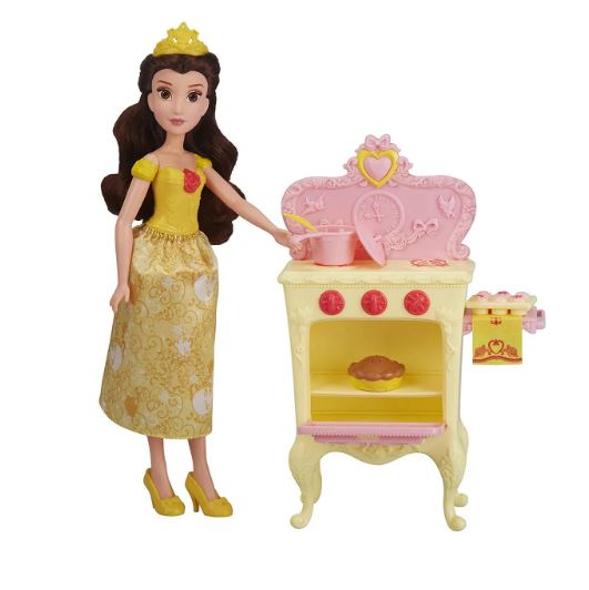 DISNEY PRINCESS BELLE IN THE ROYAL KITCHEN DOLL - HASBRO E2912