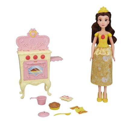 DISNEY PRINCESS BELLE IN THE ROYAL KITCHEN DOLL - HASBRO E2912