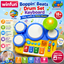 Winfun Boppin’ Beats Drum Set Keyboard for Kids – Musical Drum & Piano Toy with Lights, Sounds & Learning Activities