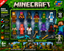 Minecraft Action Figures Set – 12 Piece Pixel Character Building Block Toy Collection for Kids