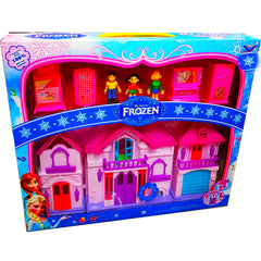 Enchanted Ice Palace Playhouse - Magical Light & Music Doll House, Perfect for Fans of Frozen, Ages 3+
