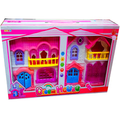 Dream Doll House - Fashionable, High-Quality Dollhouse with Music and Lights - Ideal Gift for Girls Ages 3+