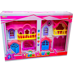 Dream Doll House - Fashionable, High-Quality Dollhouse with Music and Lights - Ideal Gift for Girls Ages 3+