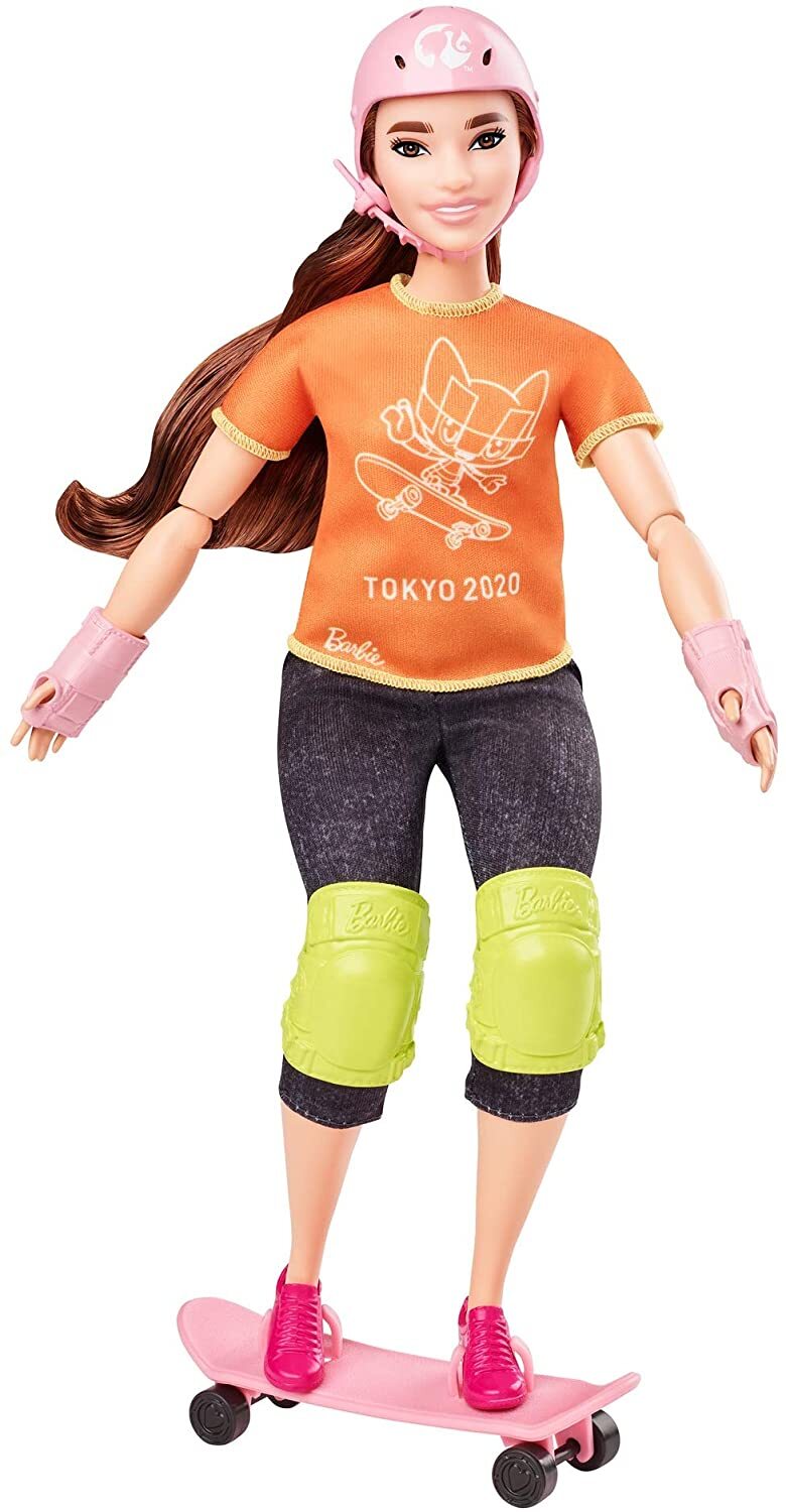 Barbie Olympic Games Tokyo 2020 Skateboarding Doll Secondary image