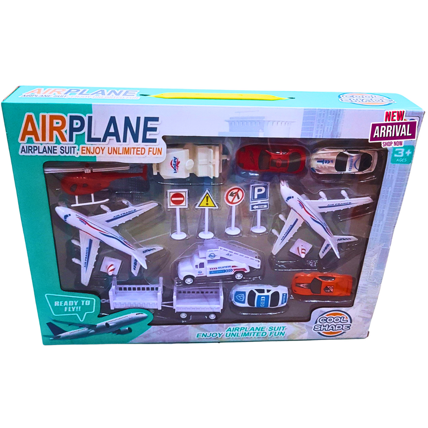 ✈️ Airport Playset with Airplanes, Vehicles & Accessories – Ultimate Aviation Fun! Main image