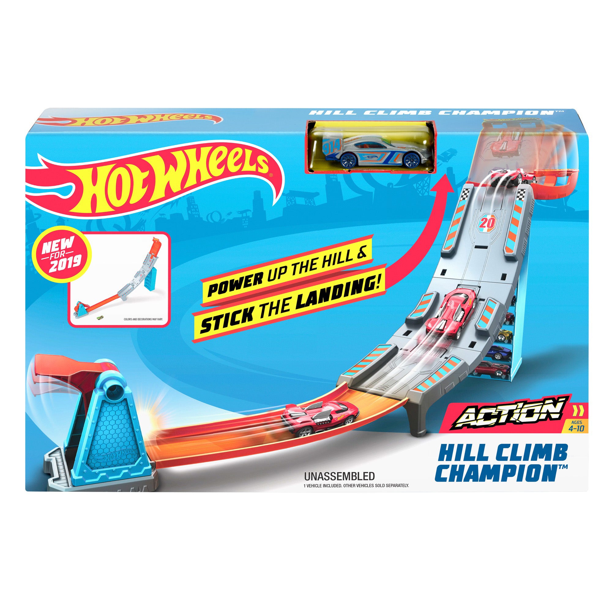Hot Wheels Hill Climb Champion Playset