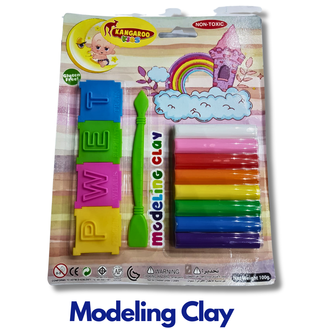 Modeling Clay 8 bright colors Let the children bring imagination to life