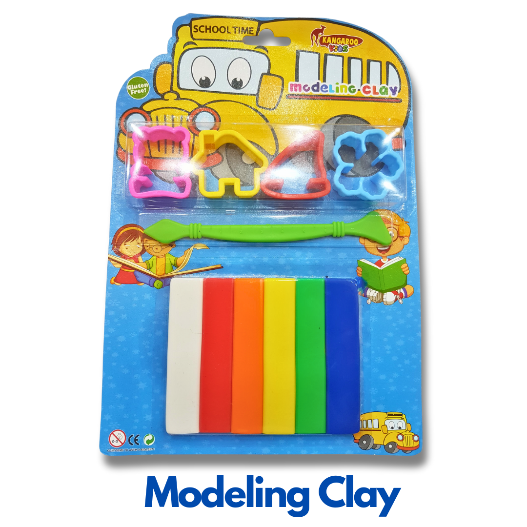 Modeling Clay 6 colors and 4 Shapes Gluten Free Non-Toxic