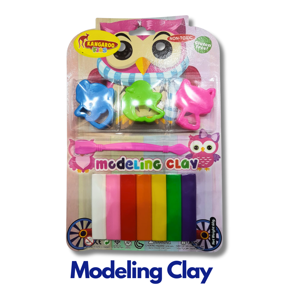 Modeling Clay 7 colors with 3 shapes Non-Toxic Let The children bring imagination to Life Secondary image
