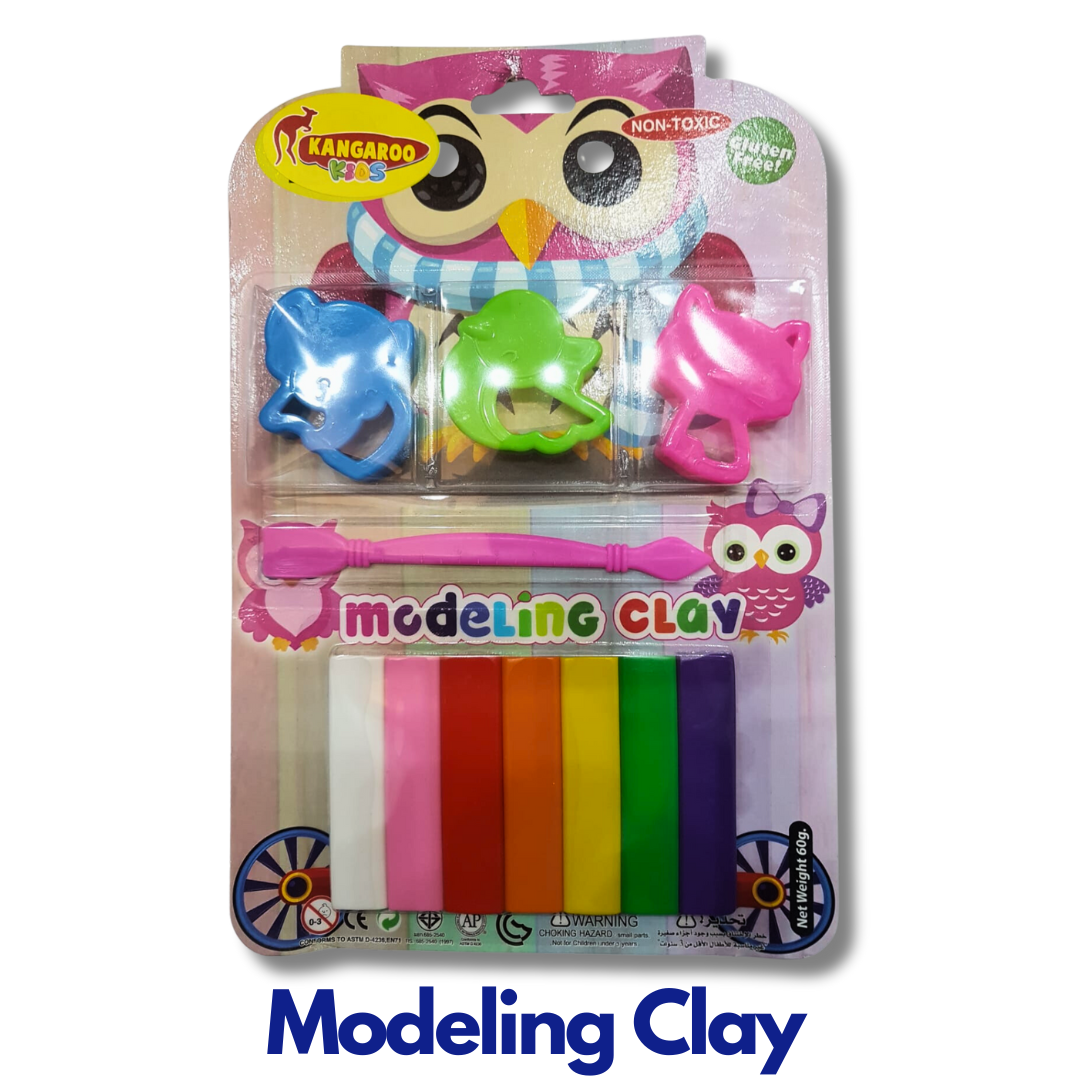 Modeling Clay 7 colors with 3 shapes Non-Toxic Let The children bring imagination to Life