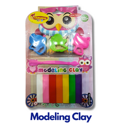 Modeling Clay 7 colors with 3 shapes Non-Toxic Let The children bring imagination to Life