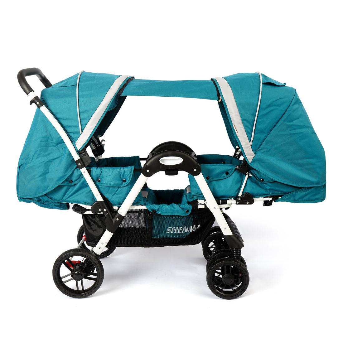 Coastal Getaway Face-to-Face Twin Stroller – Engaging Journeys for Two