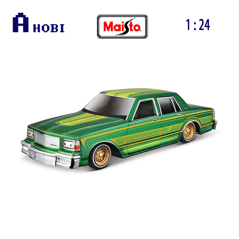 1987 Chevy Caprice Lowrider 1:24 Scale Diecast Model Car by Maisto