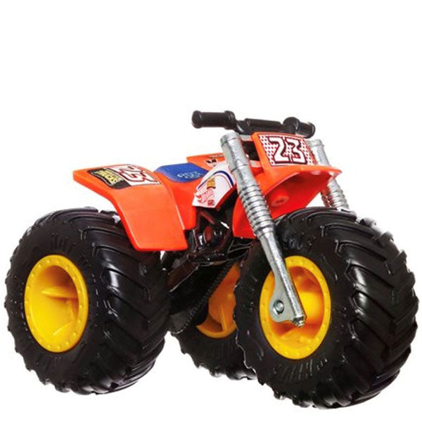 Hot Wheels Monster Trucks Demolition Doubles Tri To Crush Me VS Baja Buster