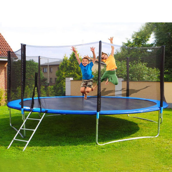 Mega Jump 16FT Outdoor Trampoline with Ladder and Safety Enclosure