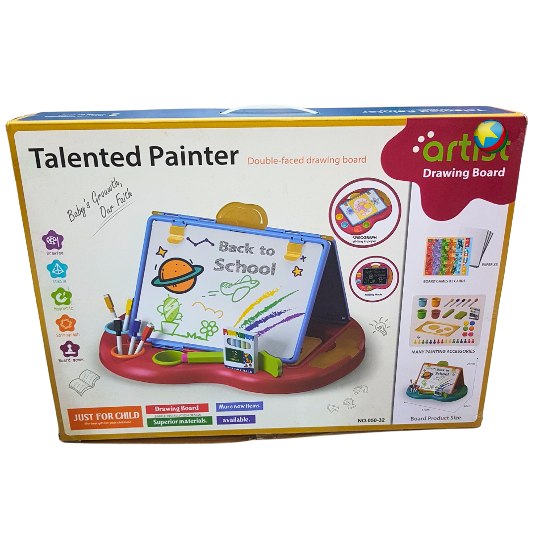 Talented Painter Double-Sided Drawing Board: Cultivate Creativity and Skill