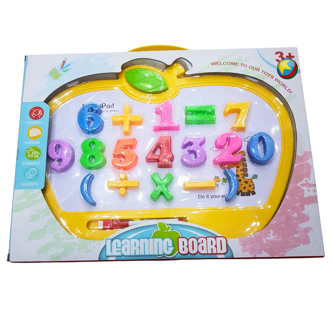 My First Math Learning Board: Interactive Number and Symbol Set for Ki ...
