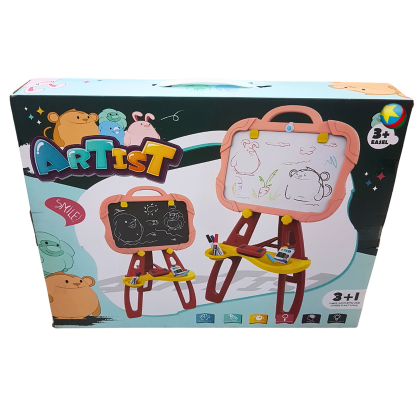 Budding Artist Double-Sided Easel: Spark Creativity in Young Minds Main image