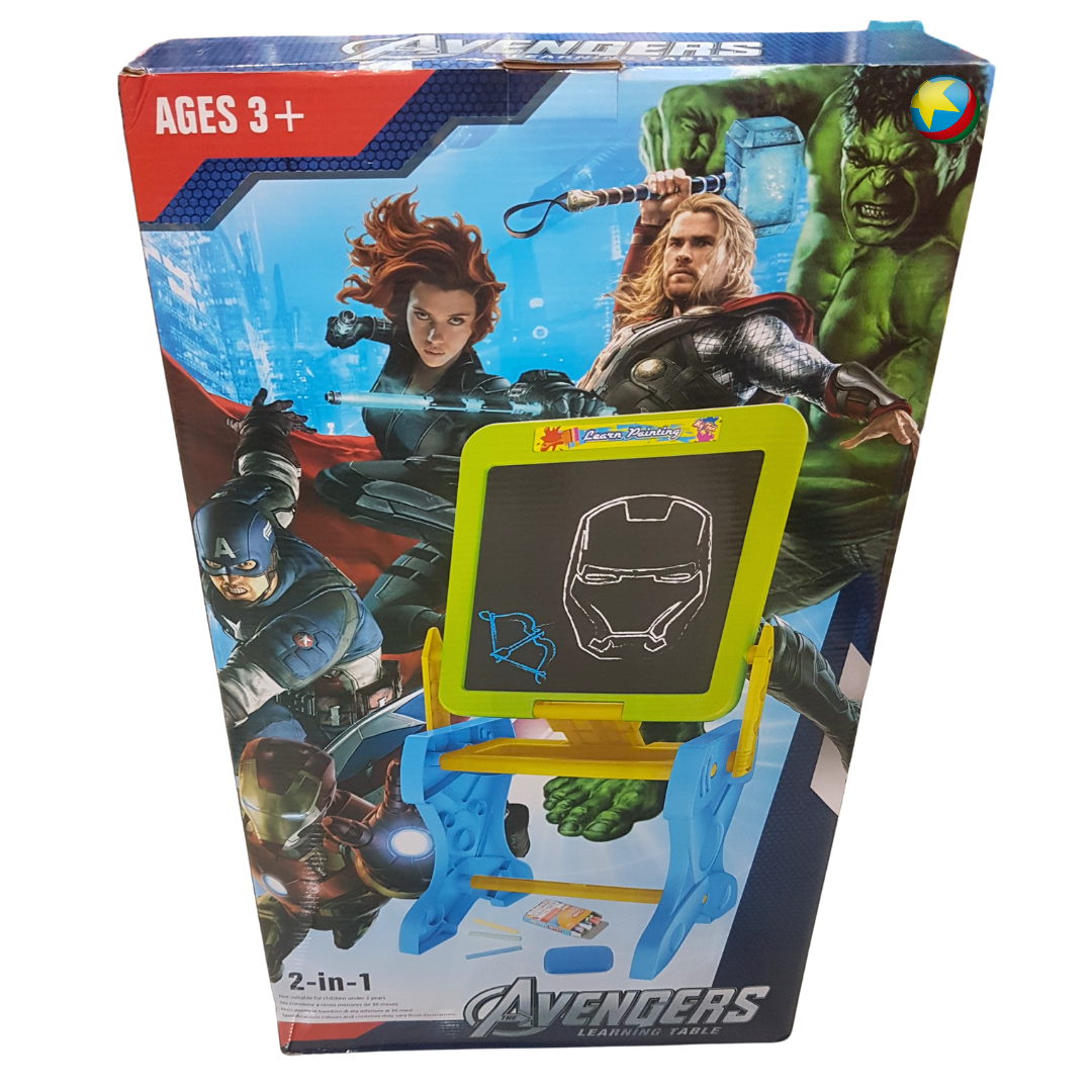 Avengers Assemble 2-in-1 Creative Learning Table for Kids - Expand Imagination & Fine Motor Skills Secondary image