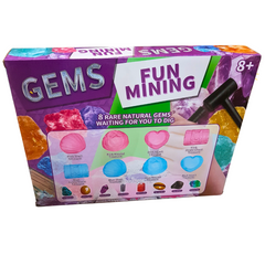 Gemstone Discovery Kit - Fun Mining Experience for Young Geologists