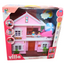 Villa My Dream House - Deluxe Doll House for Girls (Ages 3 and Up) Complete with Bedroom, Dining Room, Clean Zone, Outdoor Shade, Play Area, and Bathroom  Perfect Gift  New Arrival with Lights and Sound  Dazzling Colored Lights Included
