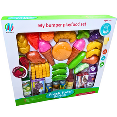 Ignite Imaginations with Our Bumper Playfood Set for Ages 3 and Up - A Perfect Blend of Fun, Sport Skills, and Parent-Child Interaction!