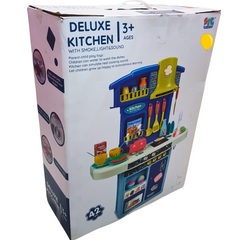 Ultimate Playtime Deluxe Kitchen Set - Interactive Children's Cooking Station with Realistic Effects, Ages 3+