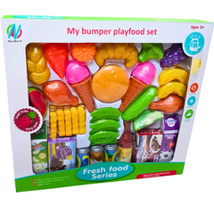 Ignite Imaginations with Our Bumper Playfood Set for Ages 3 and Up - A Perfect Blend of Fun, Sport Skills, and Parent-Child Interaction!